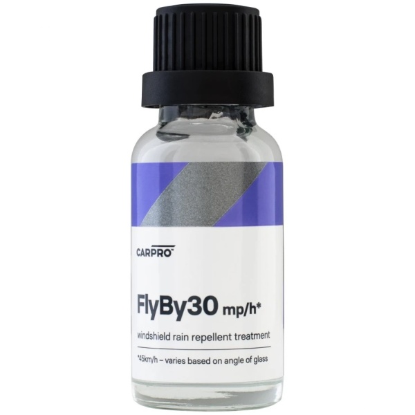 Carpro FlyBy30 Windshield And Glass Coating Solutie Tratament Hidrofob Geamuri 20ML CP-FB30-20